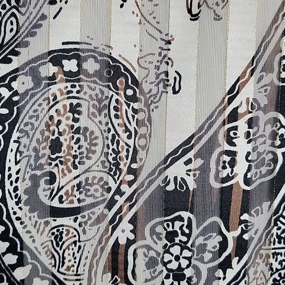 R&M Richard's vintage 80's sheer jacket with beige top Size 8 - Picture 8 of 11